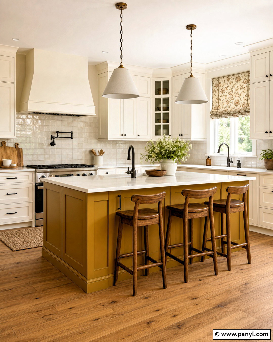 Mustard Yellow Kitchen Color Scheme - 20 kitchen colors schemes paint ideas