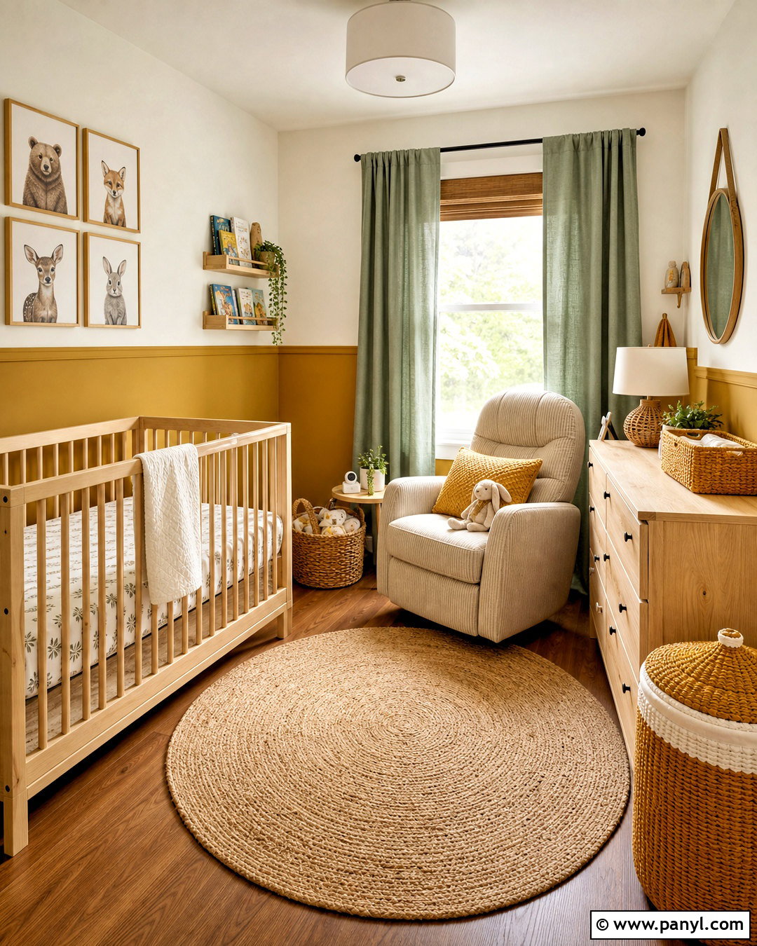 Mustard Yellow Nursery - 20 mustard yellow interior ideas