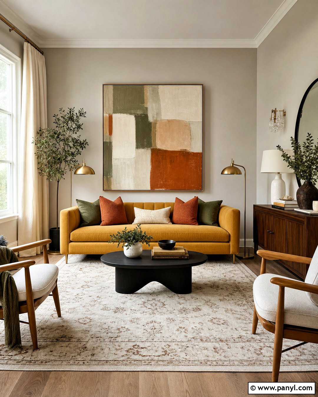 Mustard Yellow Sofa - 20 mustard yellow interior ideas