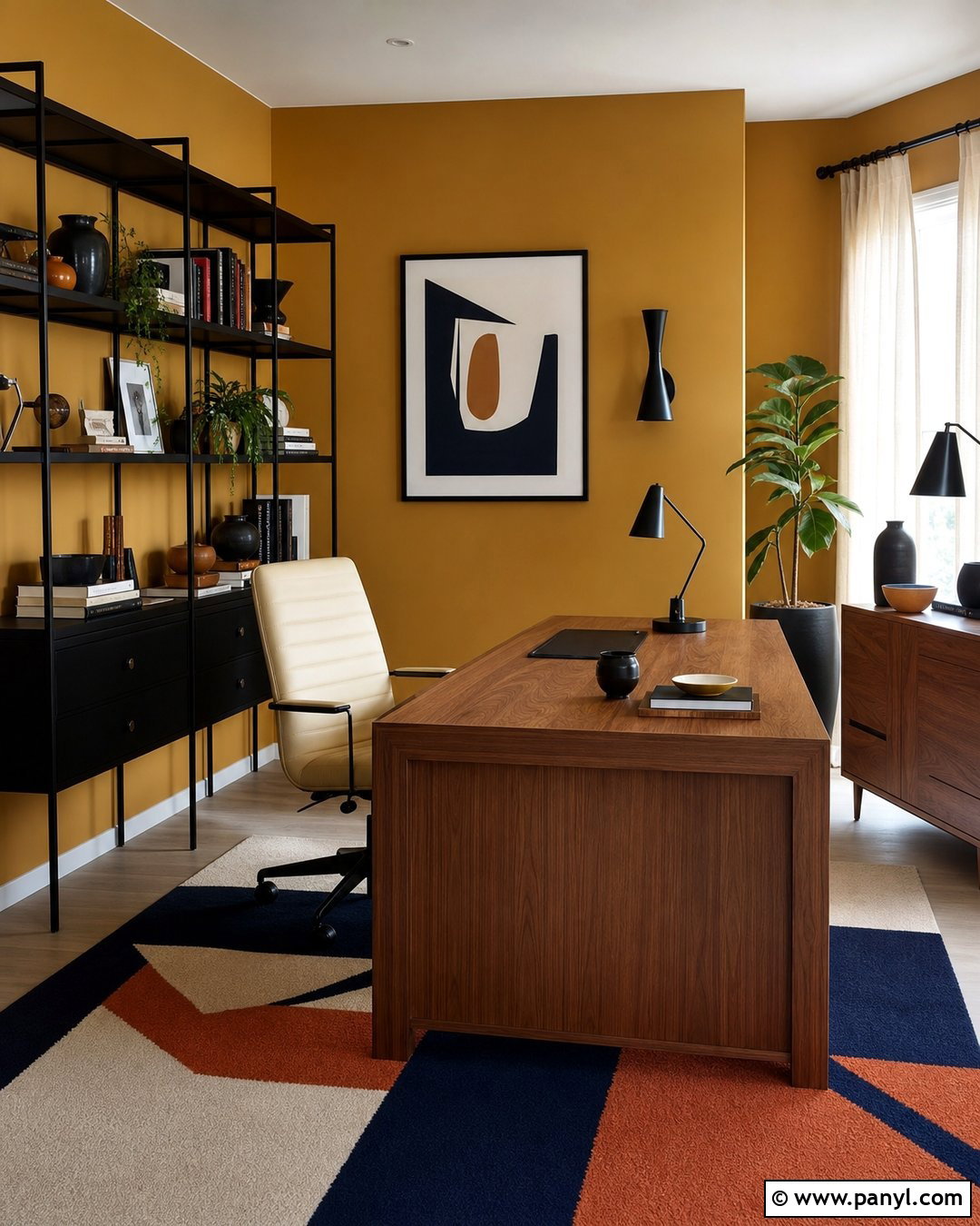 Mustard Yellow Wall Color - 35 Best Wall Colors