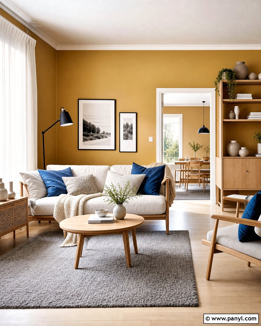20 Mustard Yellow Walls That Add Warmth and Modern Character