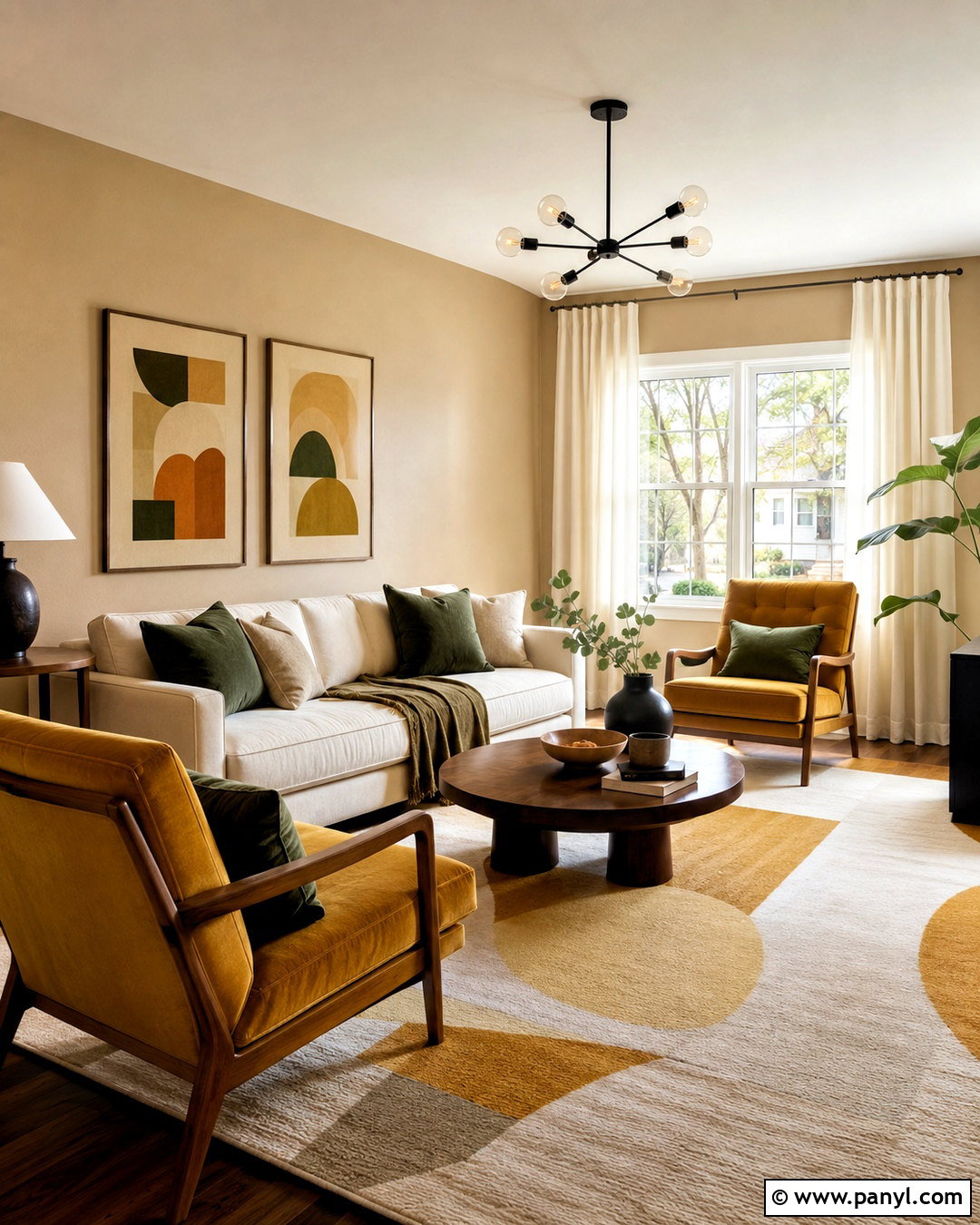 Mustard Yellow With Beige Walls - 20 What Colors Go With Beige Walls
