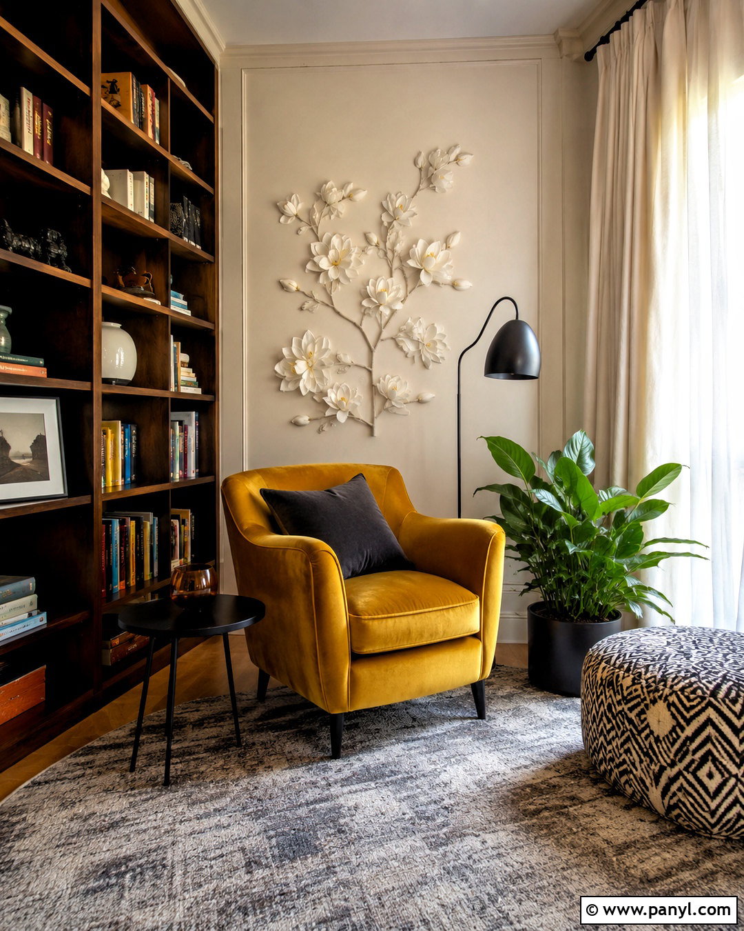 Mustard Yellow With Magnolia Walls - 20 What Colour Goes With Magnolia Walls