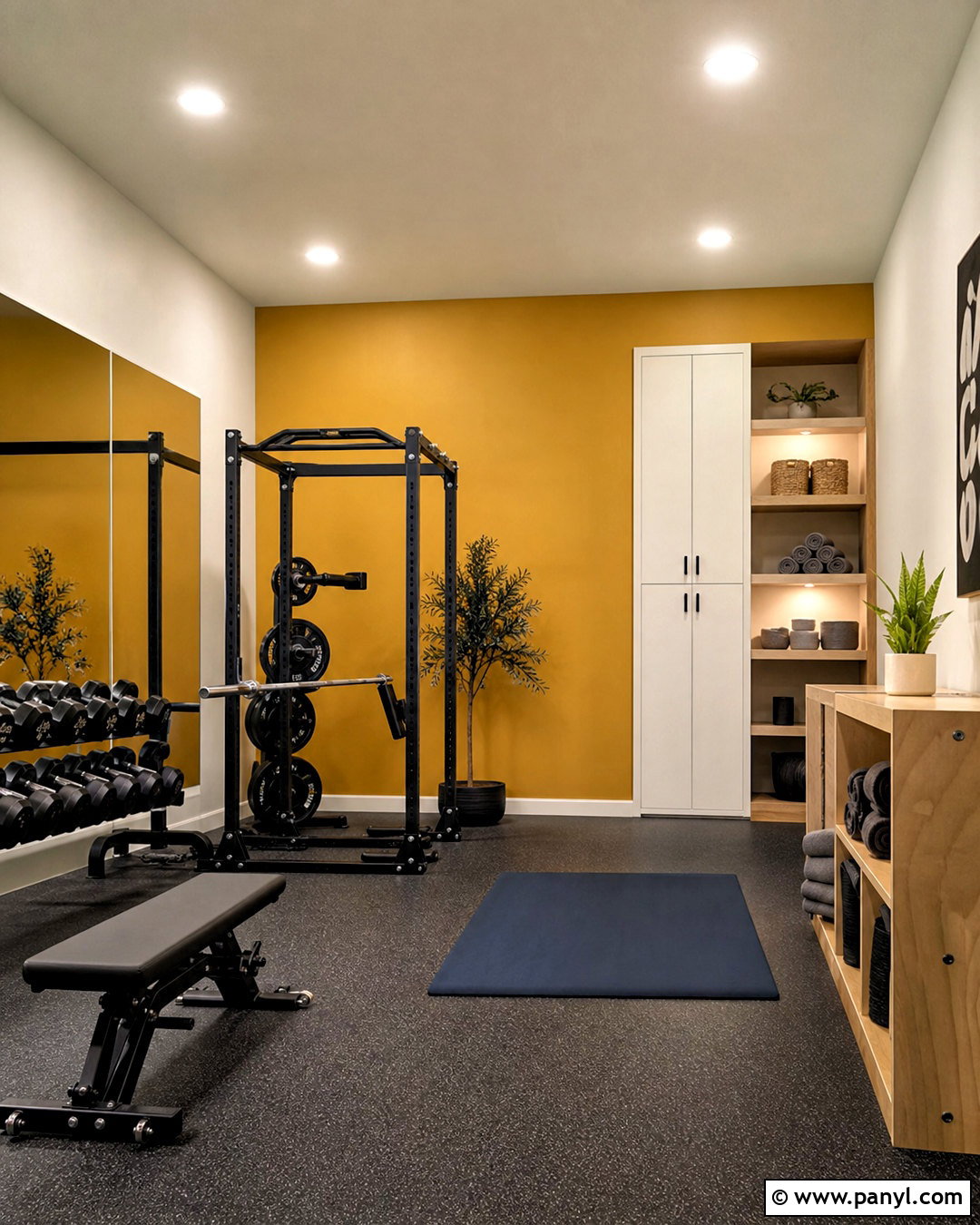 Mustard Yellow Workout Room Paint - 20 workout room paint colors