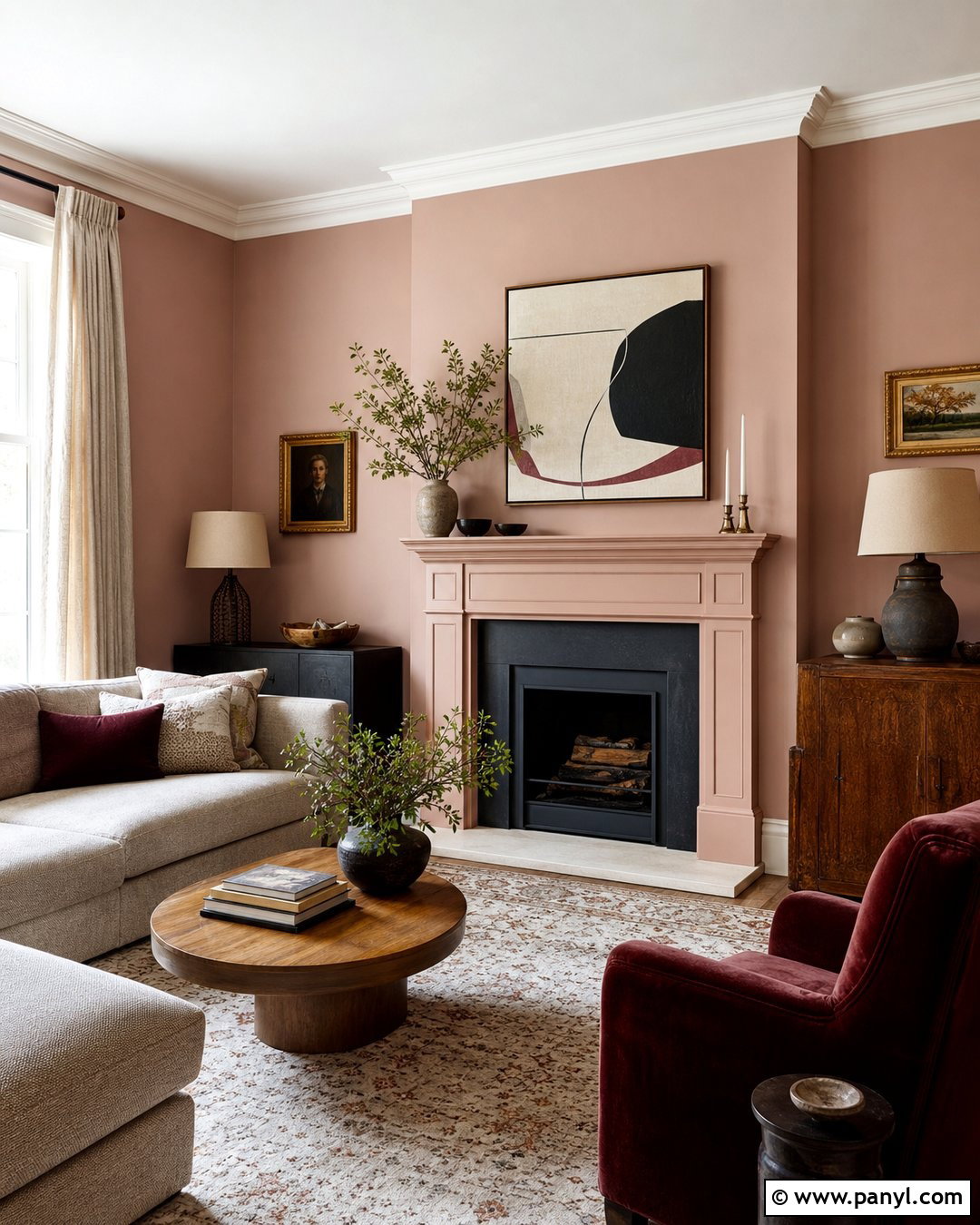 20 Fire Surround Same Colour As Wall Ideas: Cohesive Styling