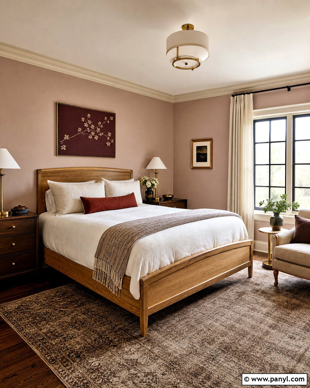 Muted Blush Guest Room Paint Colors - 20 inside house paint colors