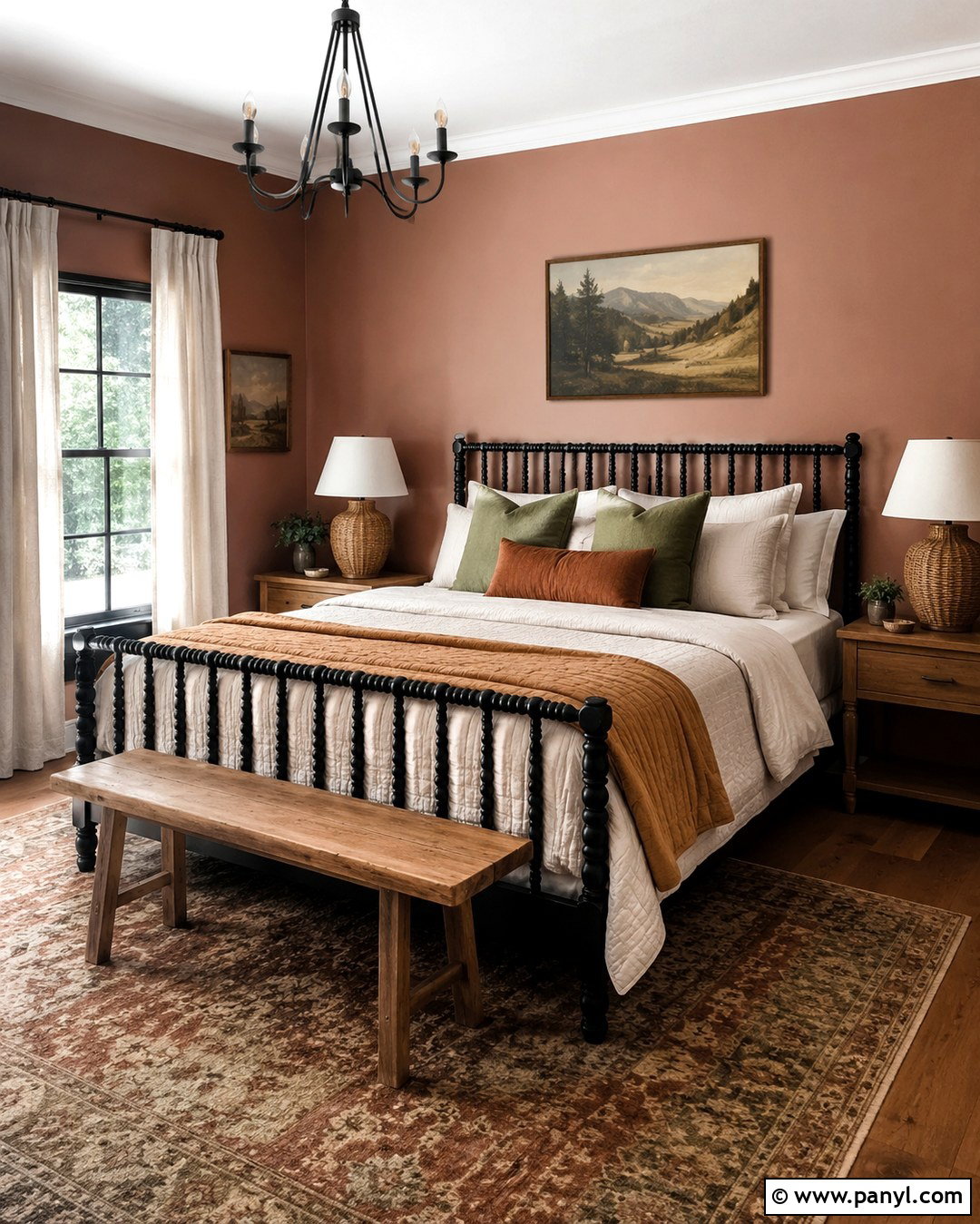 Muted Clay Wall Color - 20 Cozy Home Wall Colors