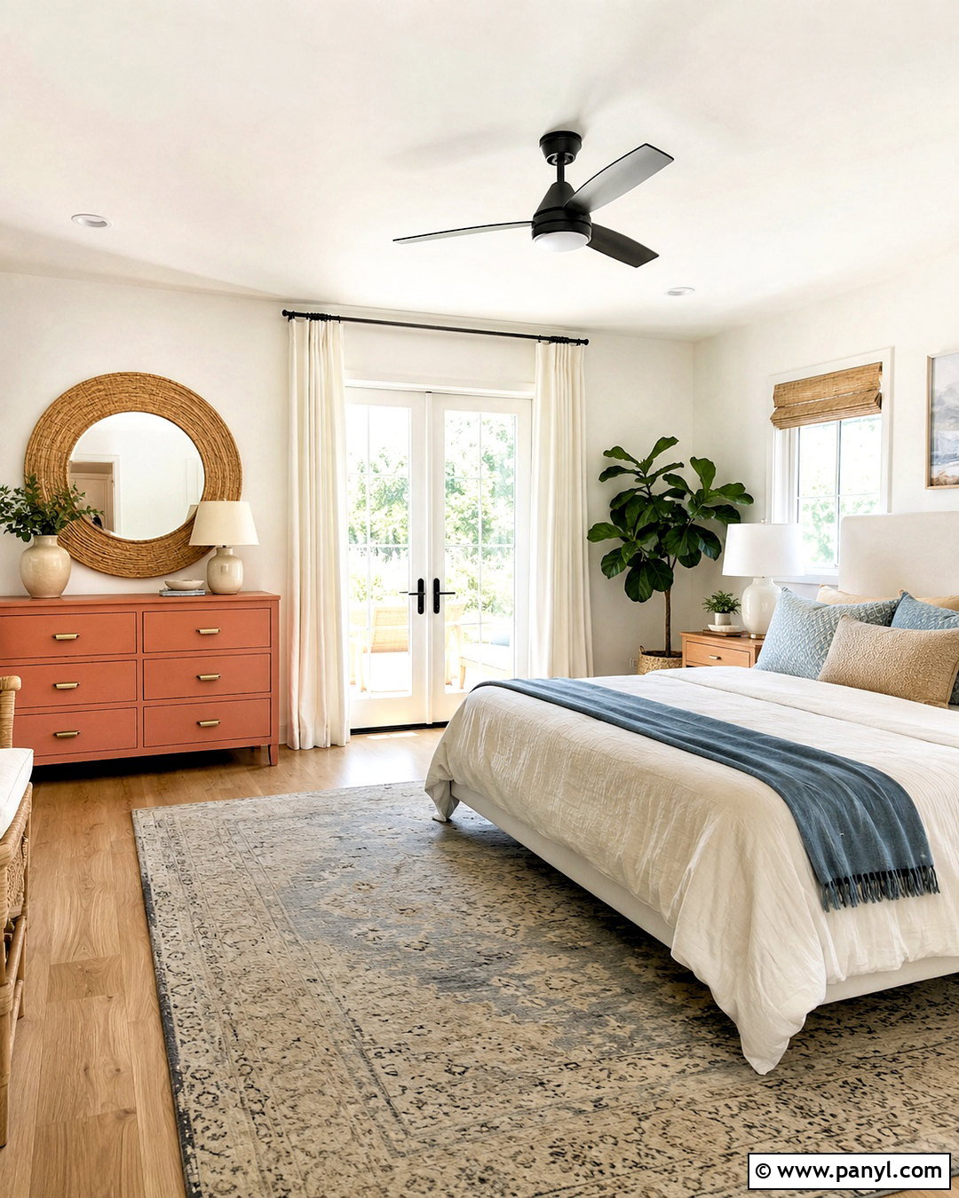 Muted Coral Dresser - 20 dresser color ideas