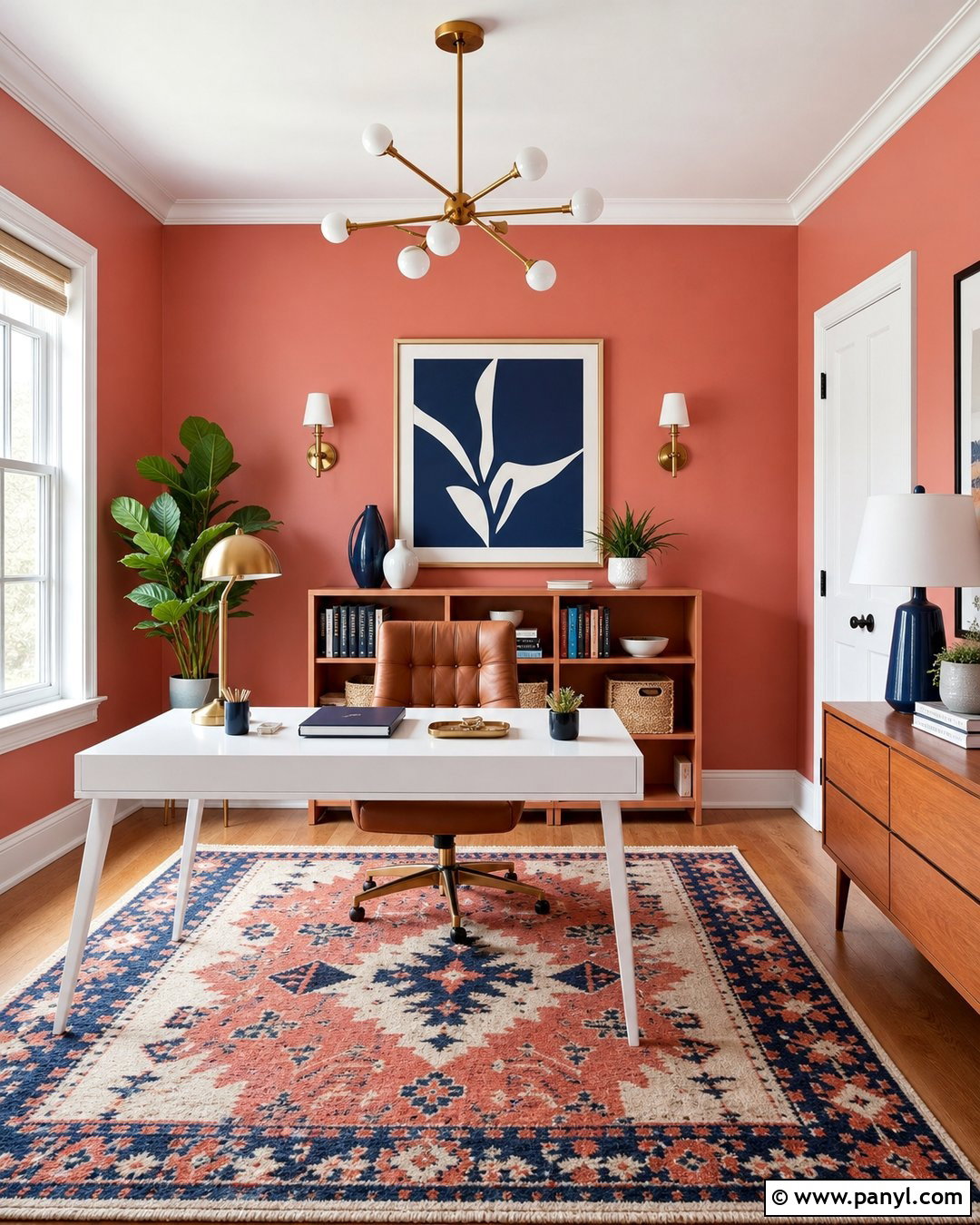 Muted Coral Office Walls - 25 Office Wall Color Ideas Paint Ideas