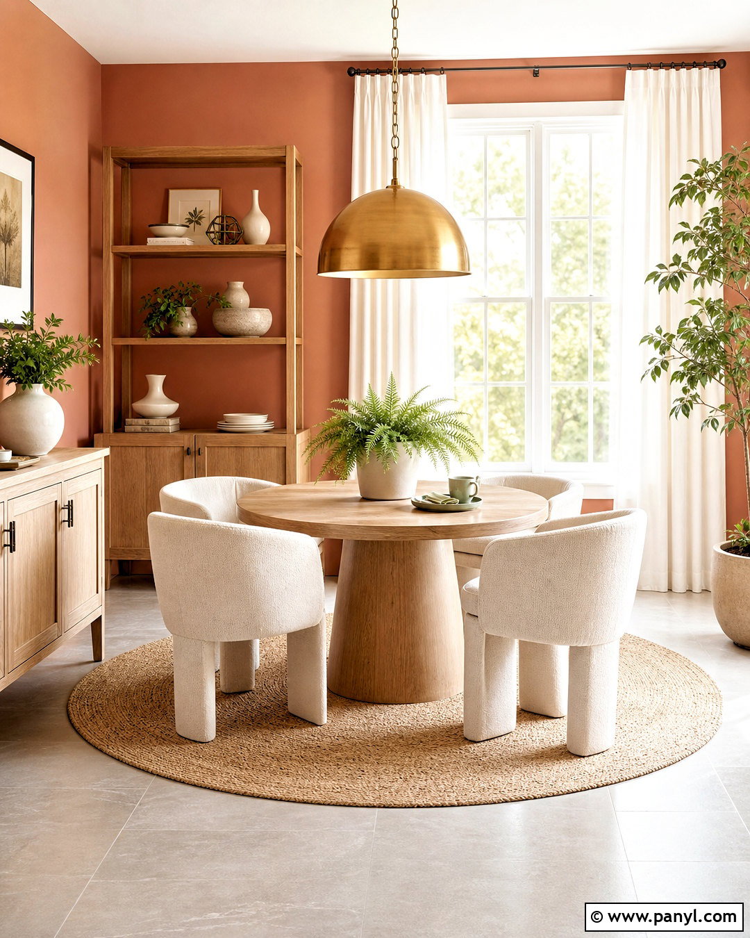 Muted Coral Paint With Gray Floors - 20 paint colors that go with gray floors