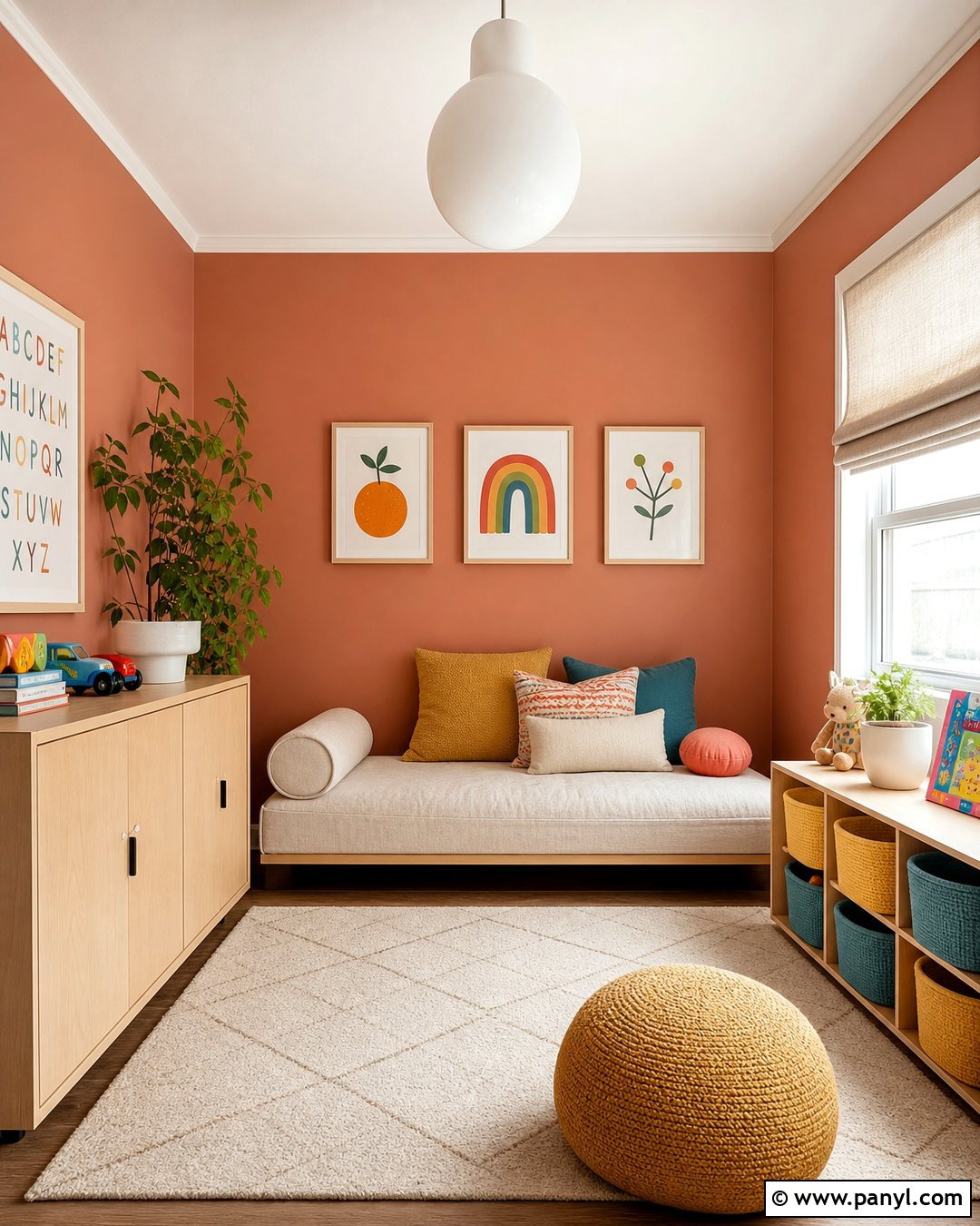 Muted Coral Wall Color For Small Playroom - 30 small room wall color ideas