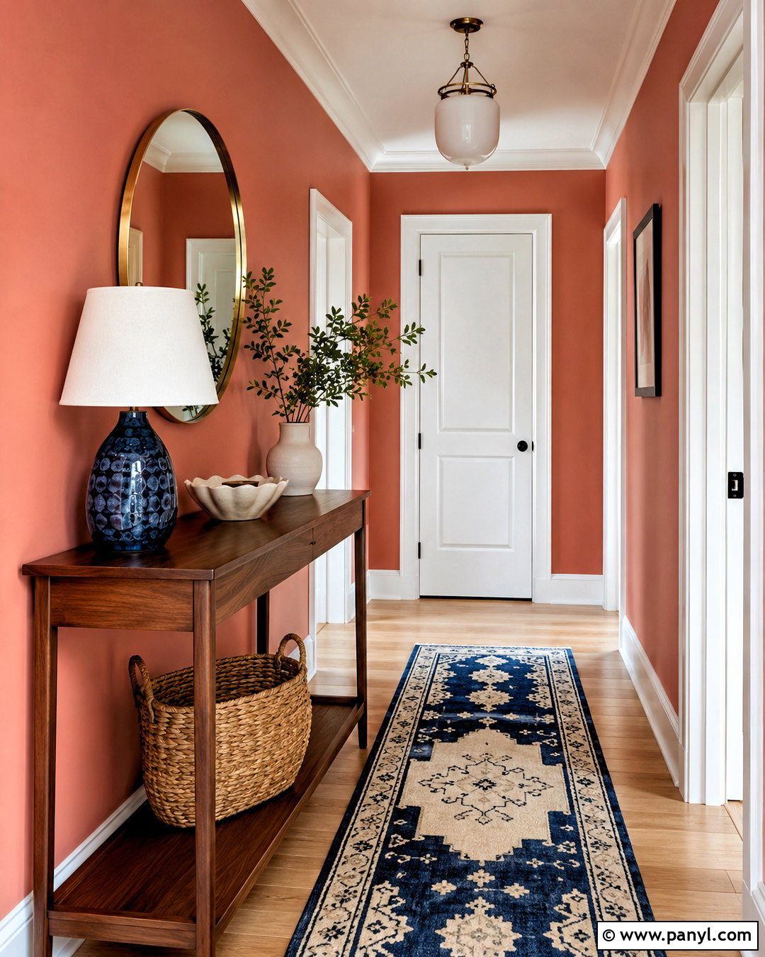 Muted Coral Wall Color - 40 Aesthetic Wall Colour Ideas