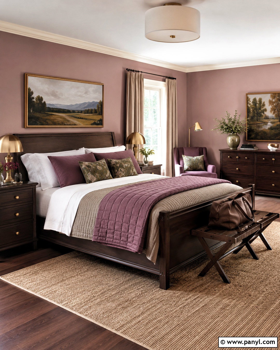 Muted Mauve Guest Room - 20 muted mauve ideas
