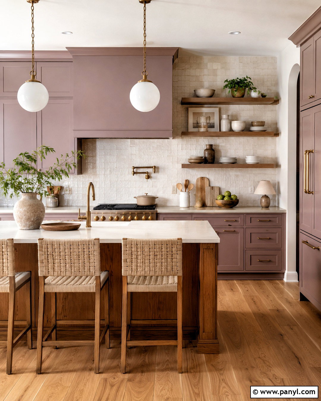 Muted Mauve Kitchen Cabinets - 20 muted mauve ideas