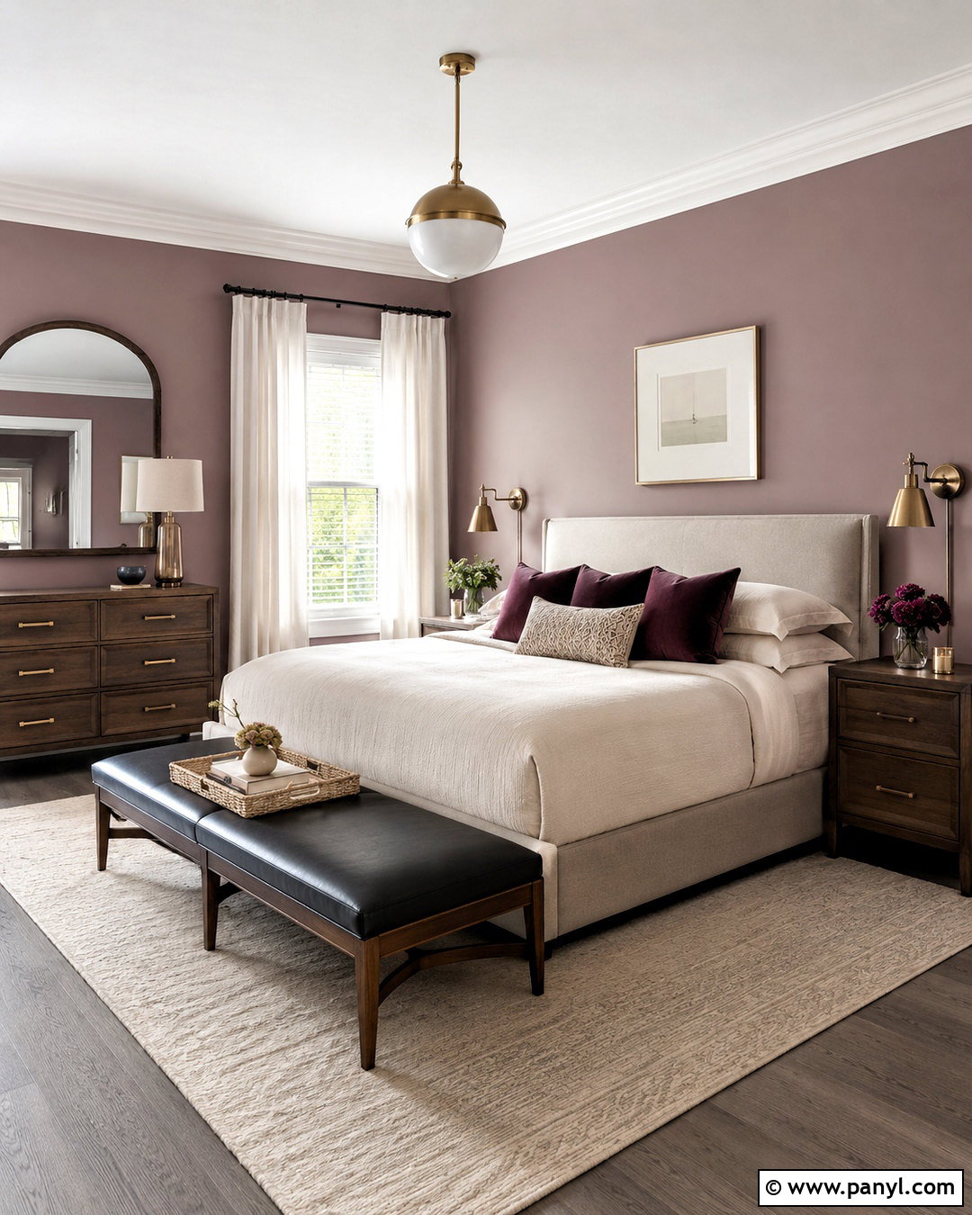 Muted Mauve Walls With Gray Floors - 20 What Color Walls With Gray Floors