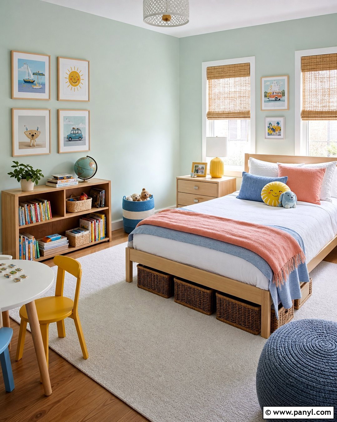 Muted Mint Wall Color - 20 Airy Wall Colors