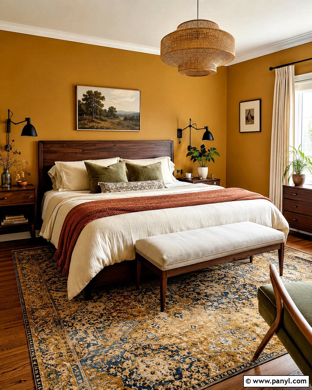 Muted Mustard Bedroom Walls - 20 color for bedroom walls