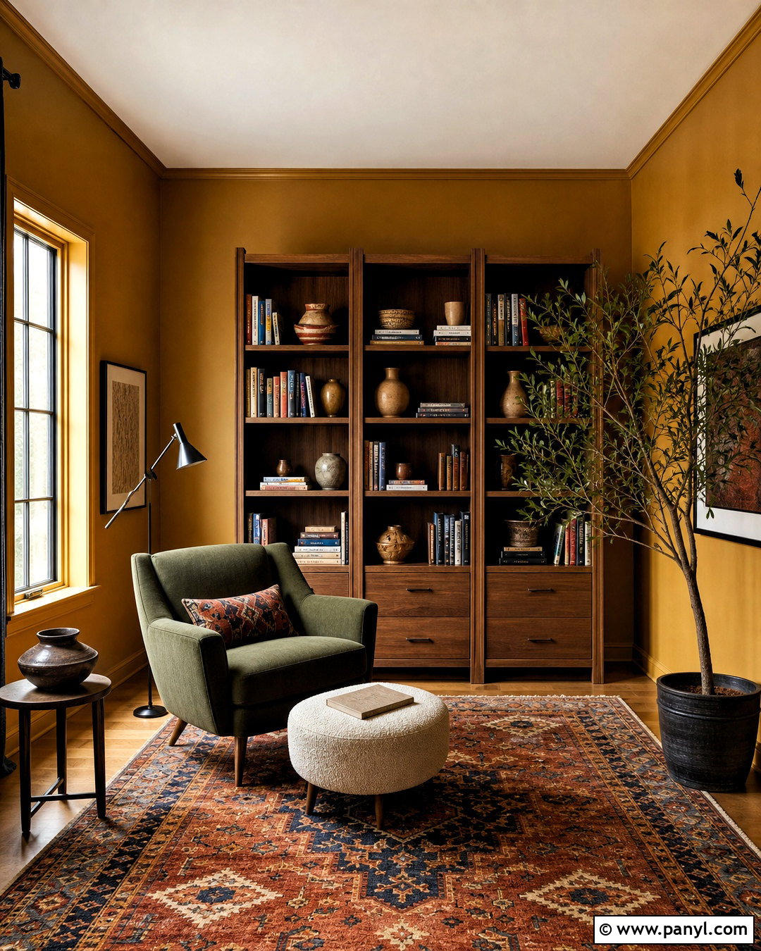Muted Mustard Wall Paint - 20 wall paint colour ideas