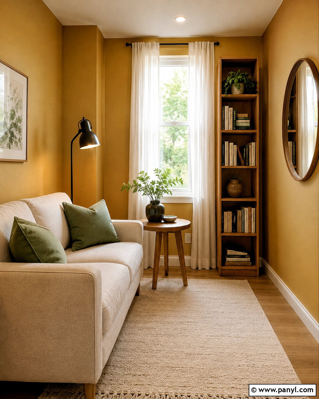 Muted Mustard Walls For Small Spaces - 20 mustard paint color walls