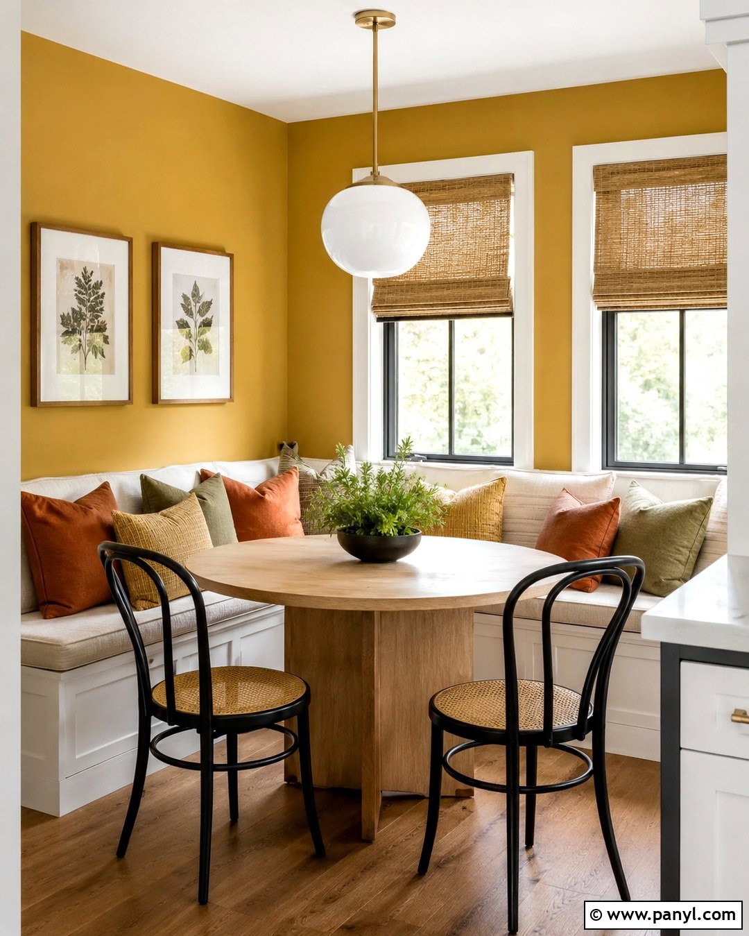 Muted Mustard Yellow Wall Color - 20 Interesting Wall Colors