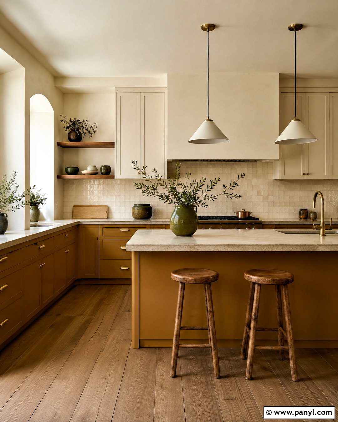 Muted Ochre Kitchen Paint - 20 best kitchen paint colors