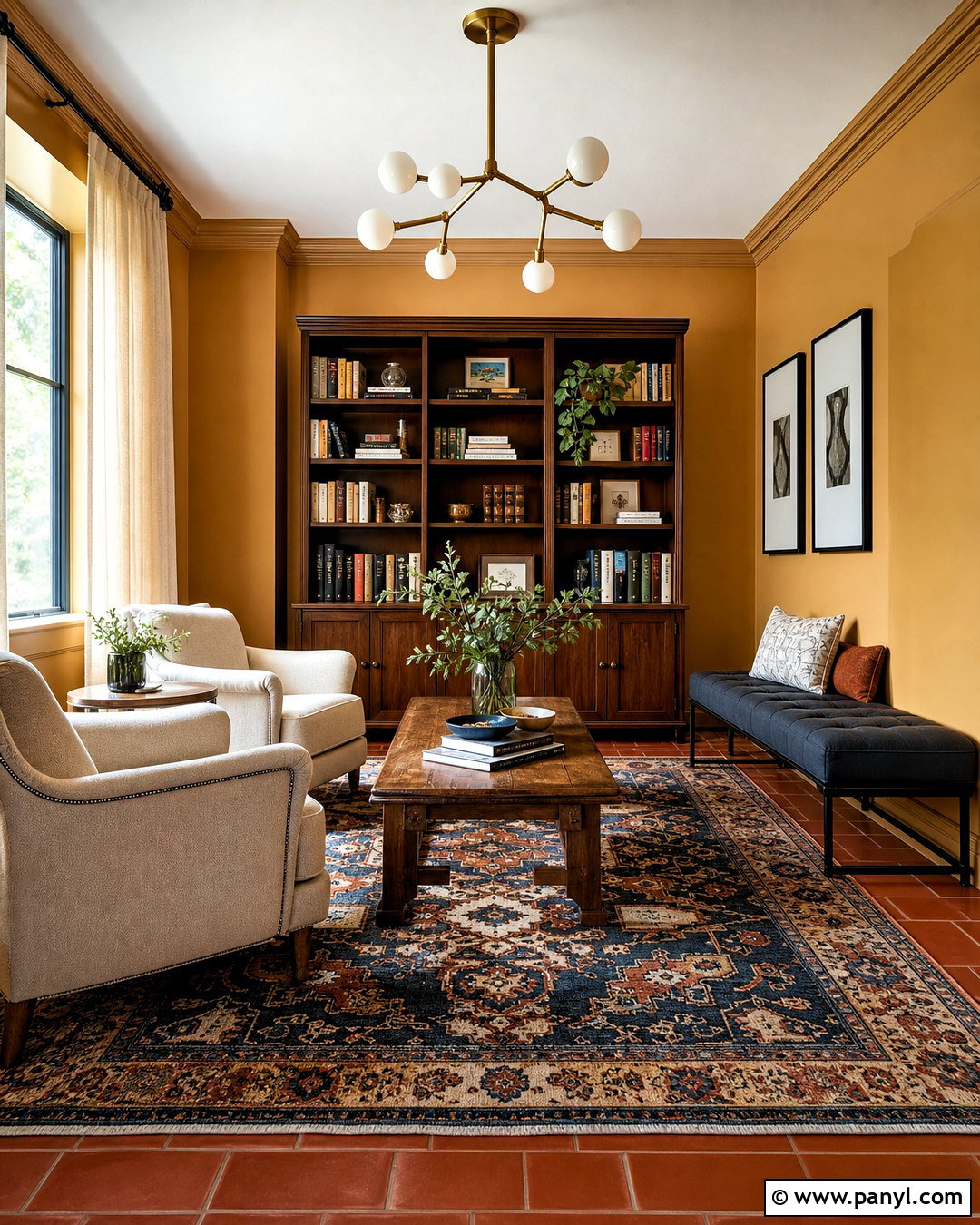 Muted Ochre Wall Color - 20 interior wall colors