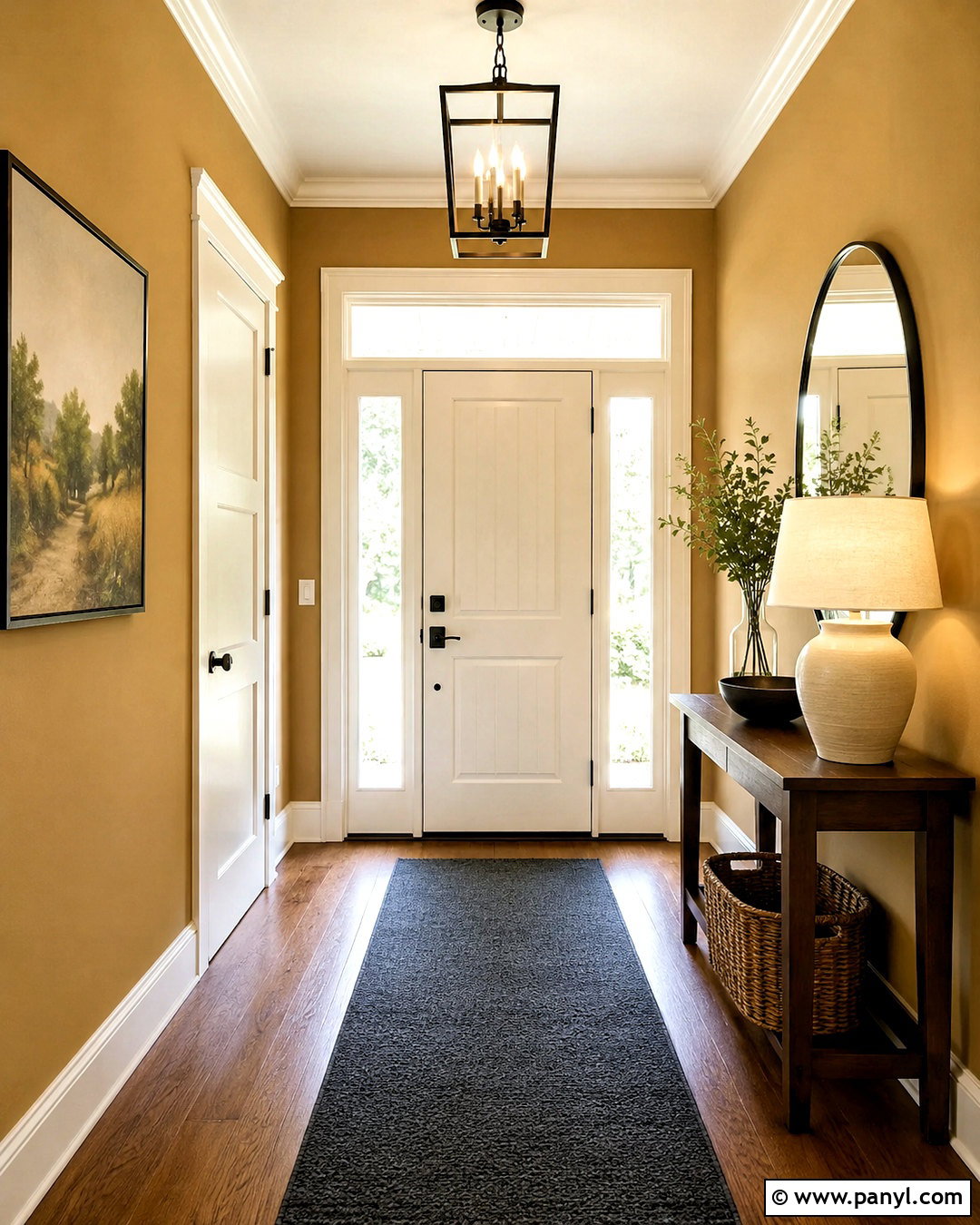 Muted Ochre Wall Color - 20 Wall Color Samples
