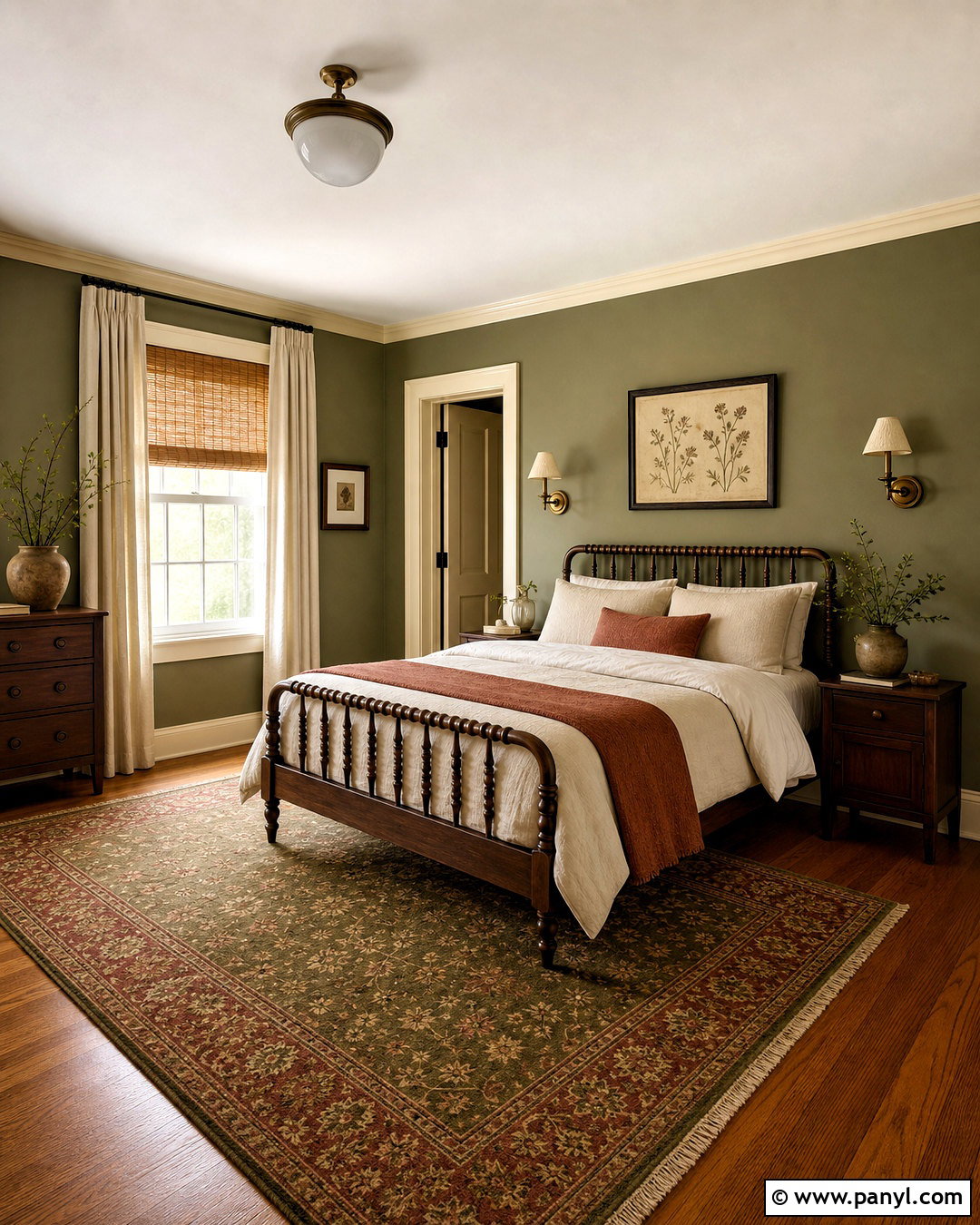 Muted Olive Green Bedroom Paint - 20 bedroom paint colors