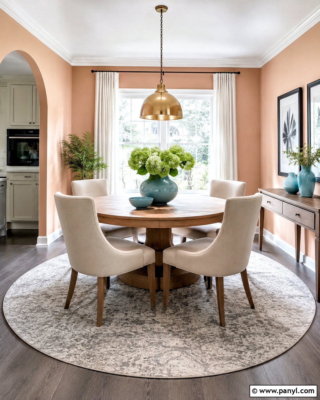 Muted Peach Walls With Gray Flooring - 40 Wall Colors To Match Gray Flooring Ideas