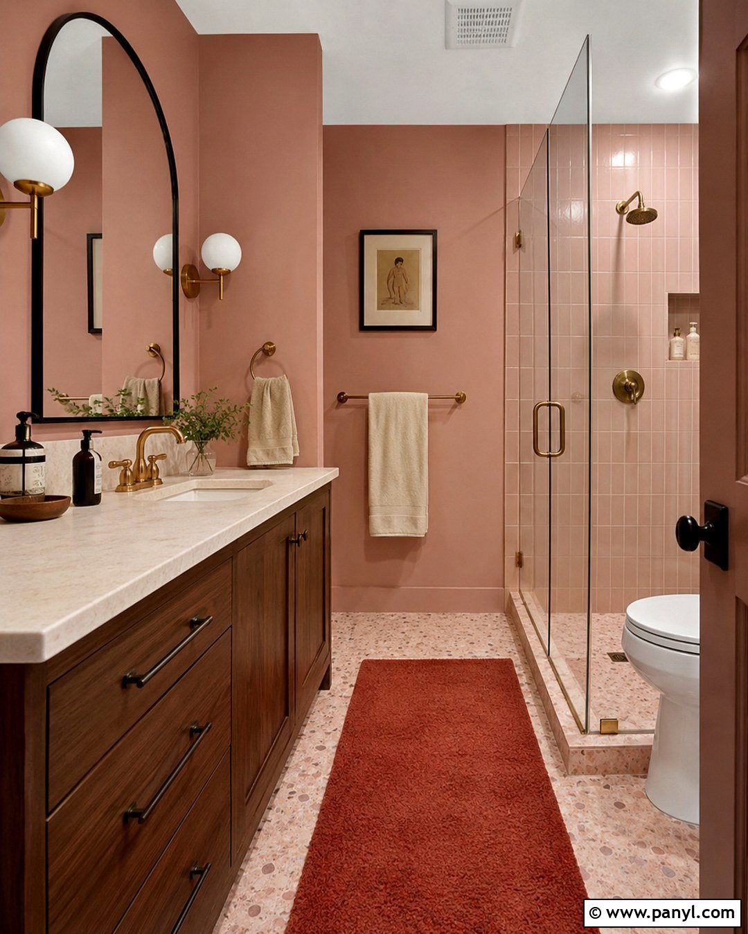 Muted Pink Bathroom Walls - 20 Bathroom Wall Colors 2027