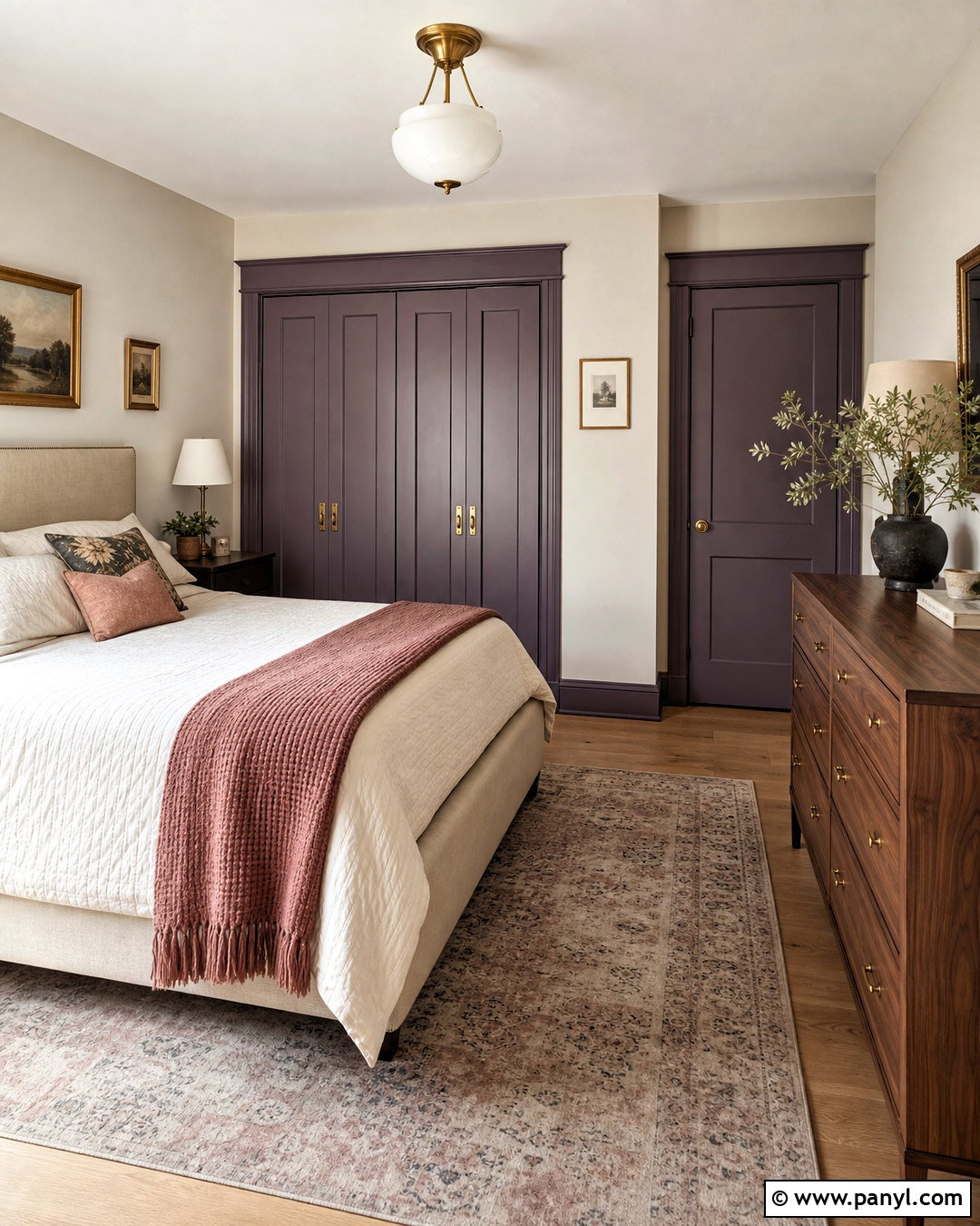 Muted Plum Contrast Trim - 20 contrast trim colors