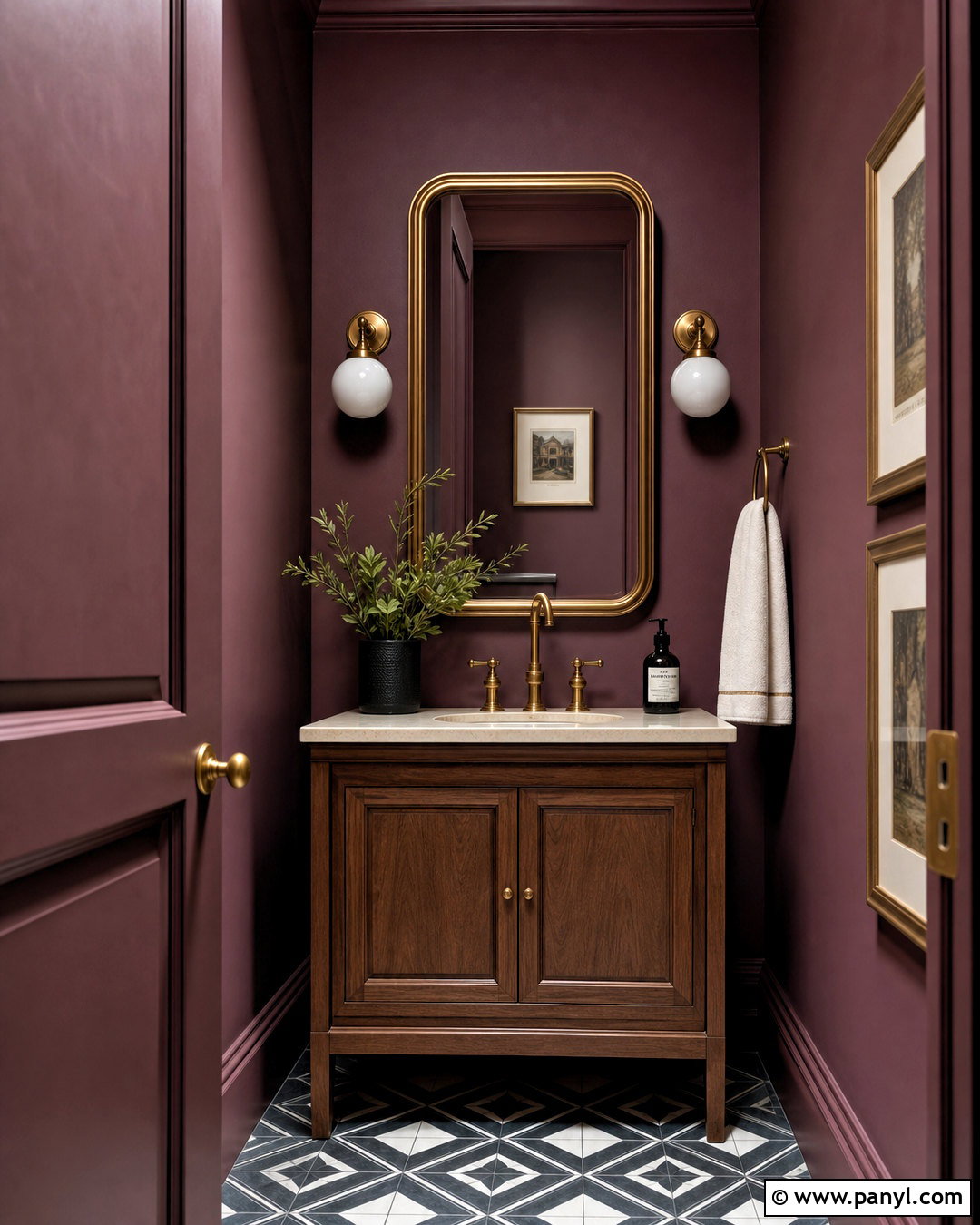Muted Plum Wall Paint - 20 wall paint color ideas