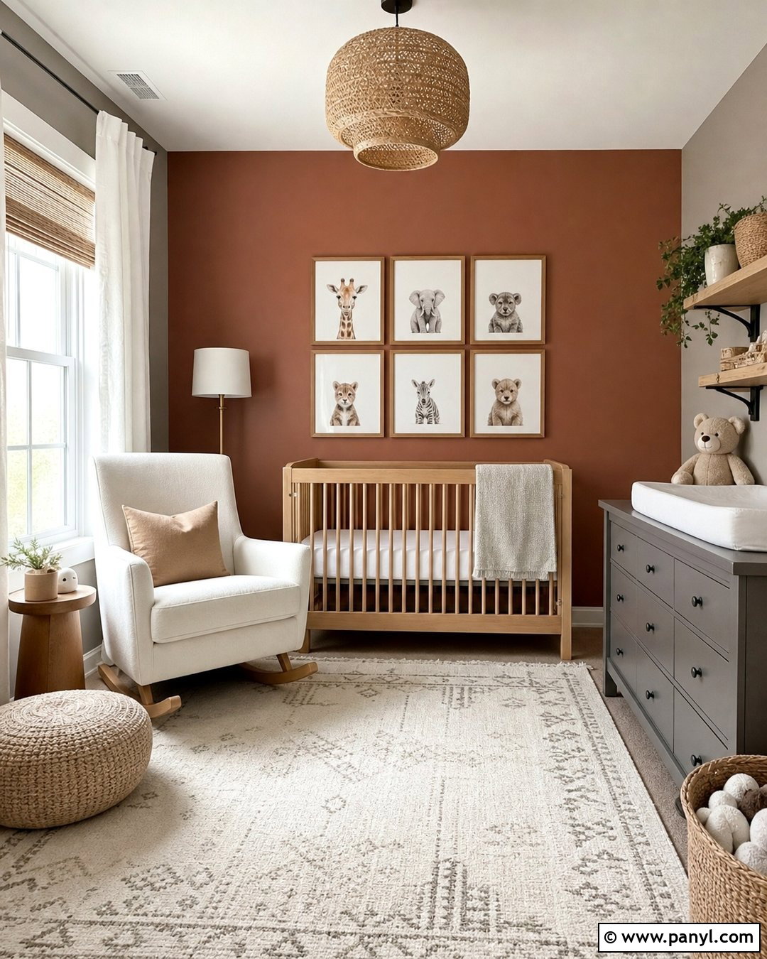 Muted Red And Pale Grey Nursery Walls - 20 Red And Grey Walls