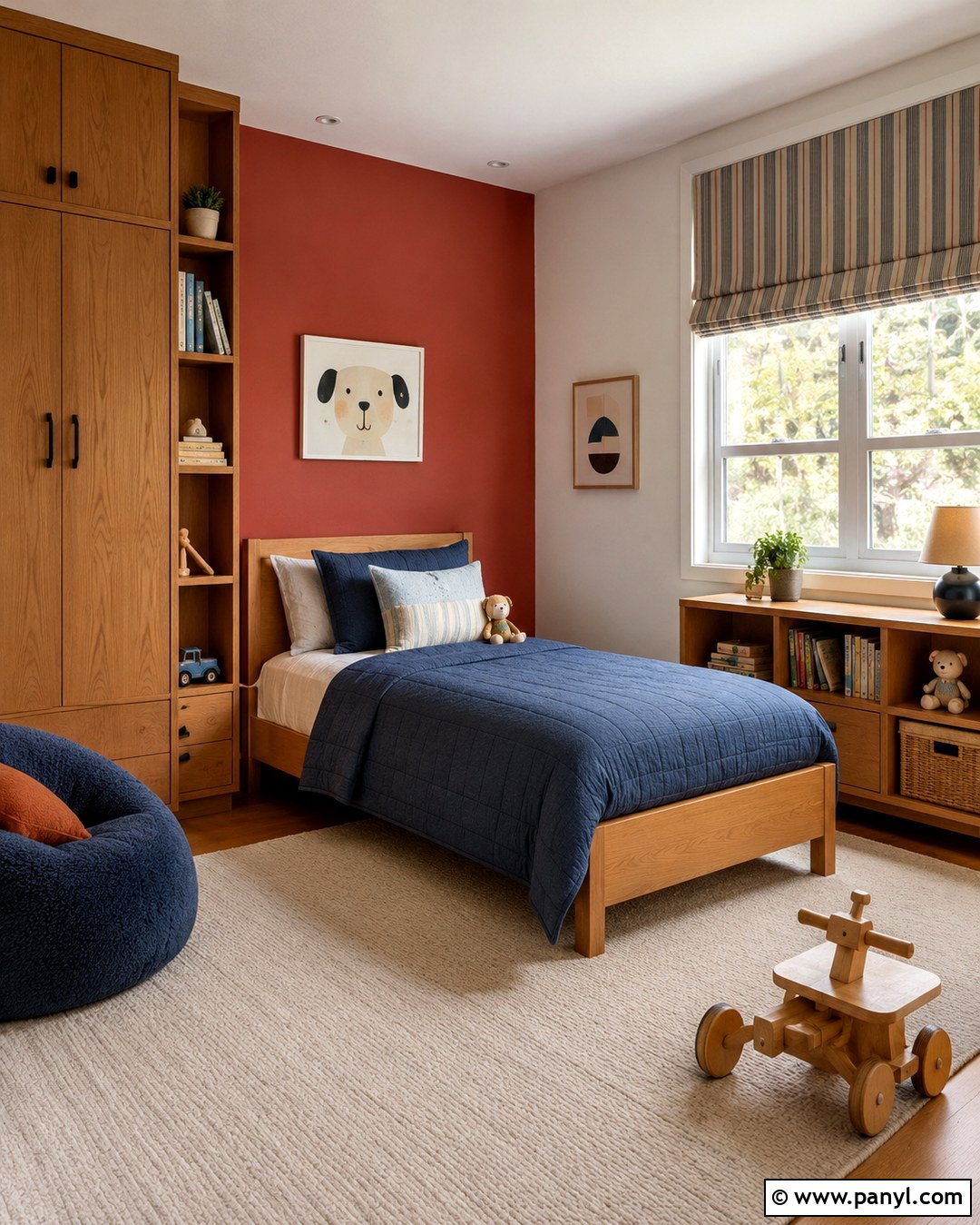 Muted Red Kids Room Walls - 20 Red Wall Paint Ideas