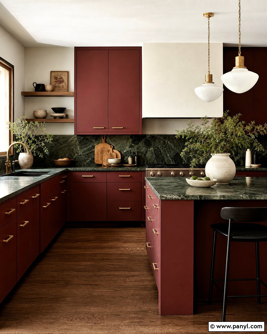 20 Green and Red Kitchen Ideas for a Bold Designer Look