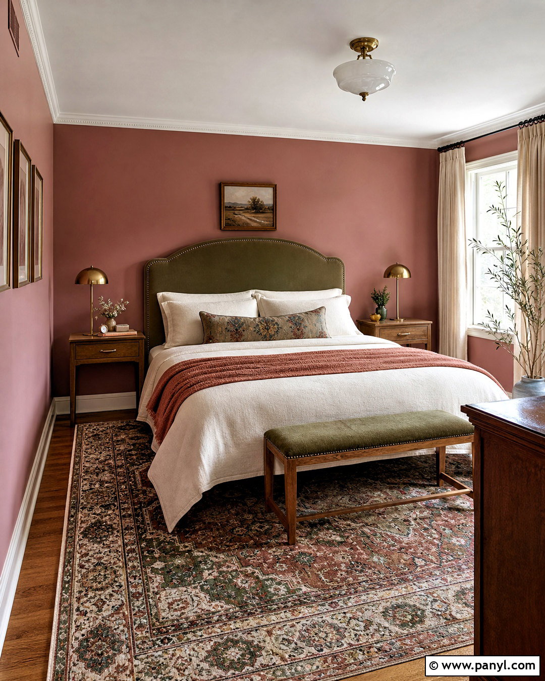 Muted Rose Bedroom Paint - 20 warm paint colors for bedroom ideas