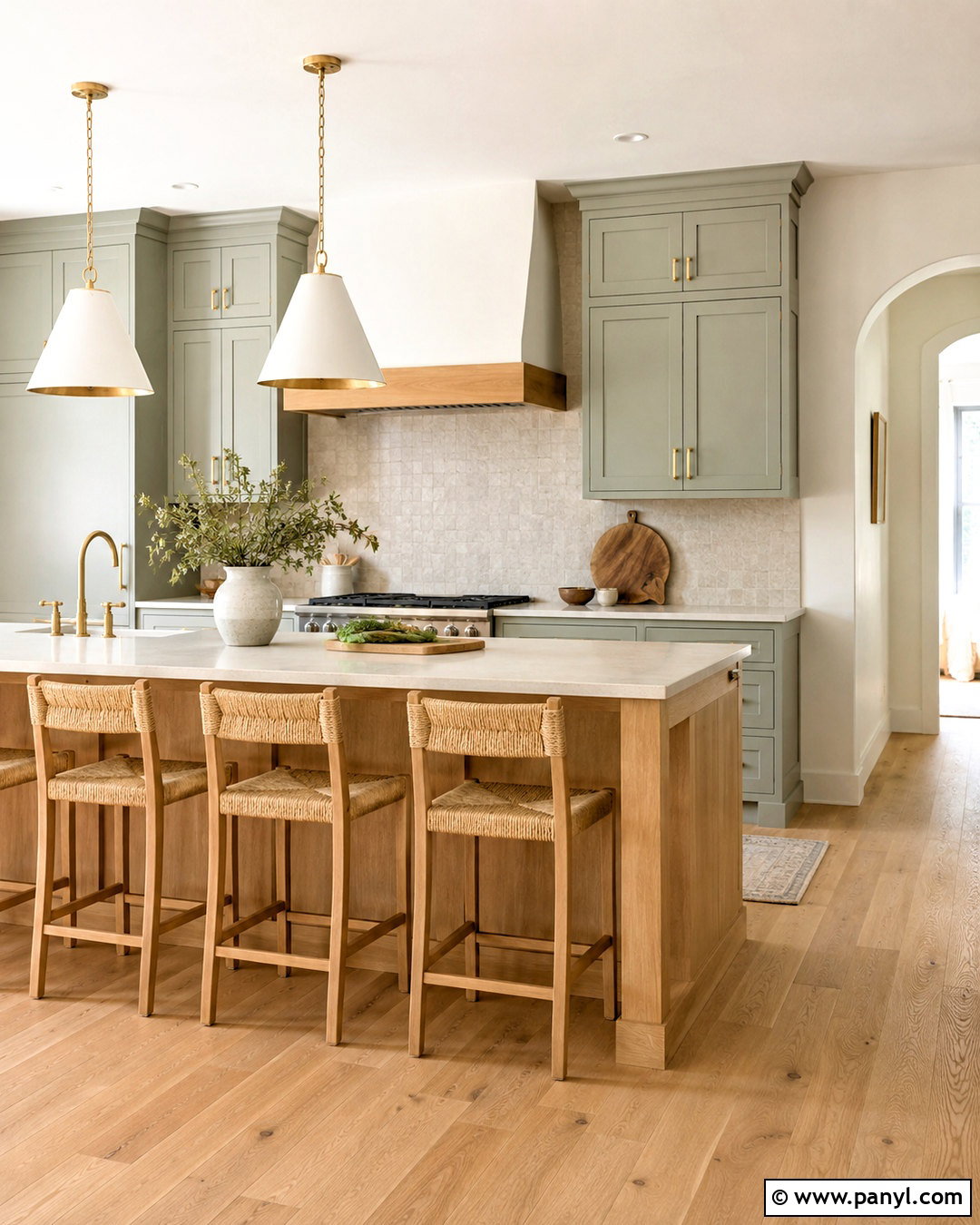 Muted Sage Kitchen Background - 20 neutral color background ideas