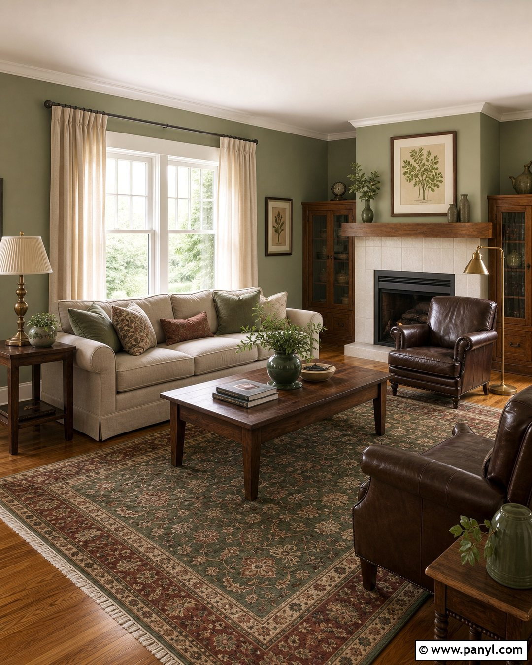 Muted Sage Living Room - 20 Behr Wall Colors For Living Room Ideas