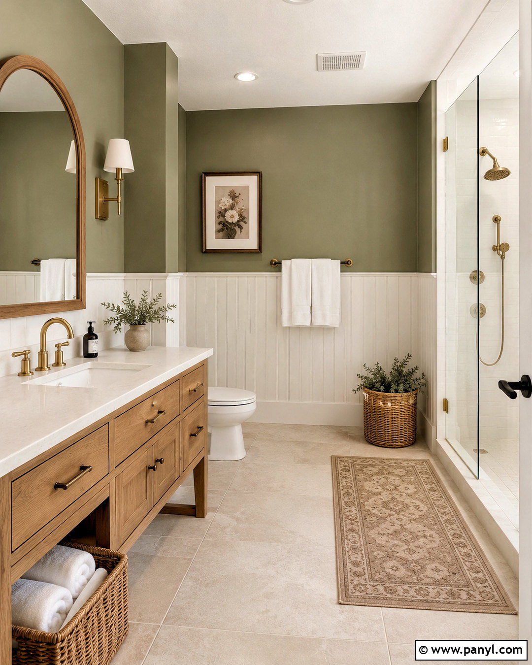 Muted Sage Wall Color - 20 Warm Earthy Wall Color Ideas