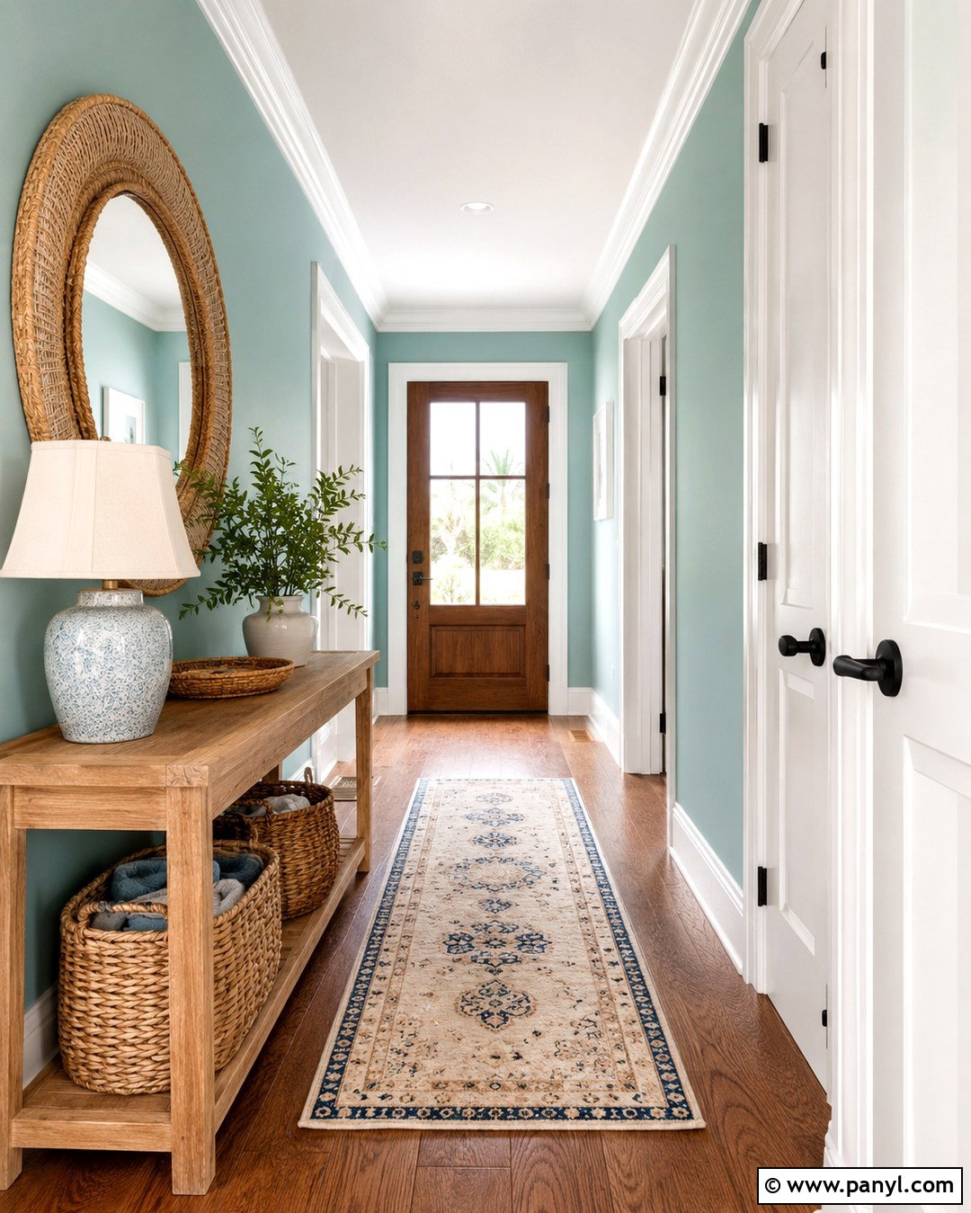 Muted Teal Accent Wall - 20 Coastal Accent Wall Colors