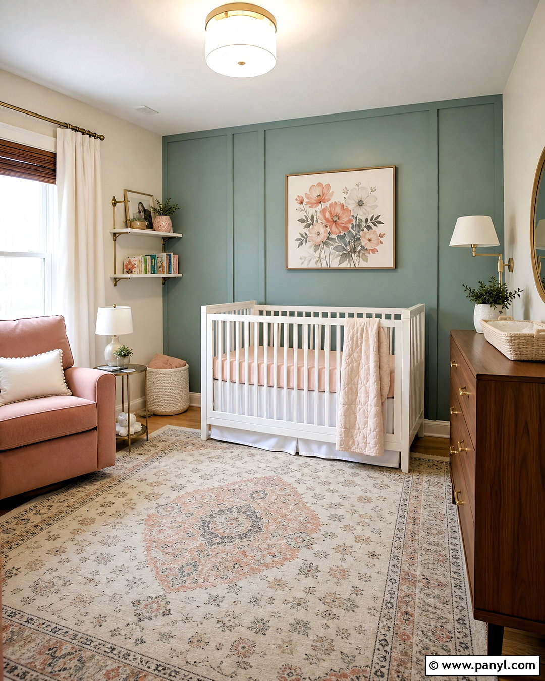 Muted Teal Baby Girl Bedroom Paint - 20 baby girl bedroom paint ideas