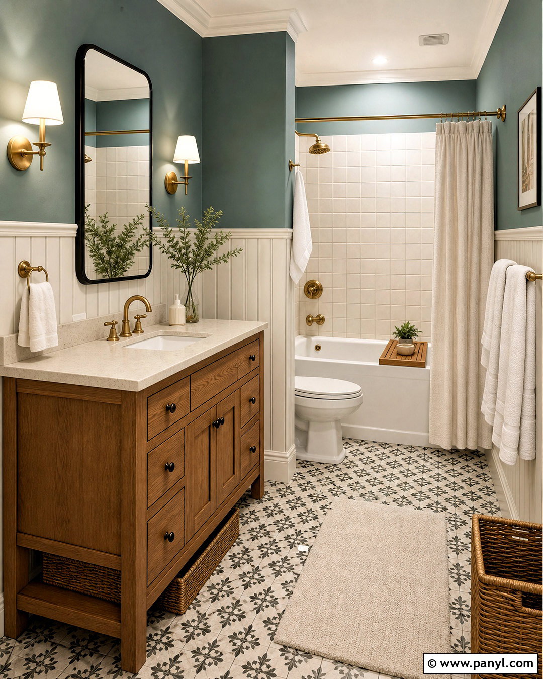 Muted Teal Bathroom Paint - 20 blue paint colors for bathroom ideas