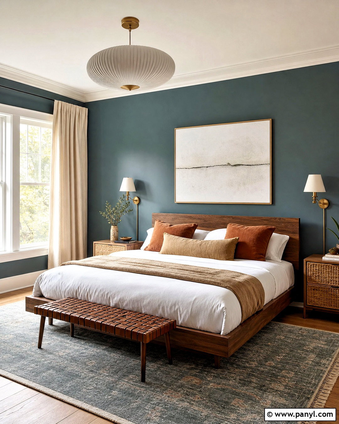 Muted Teal Bedroom Wall Color - 20 room wall colors bedrooms