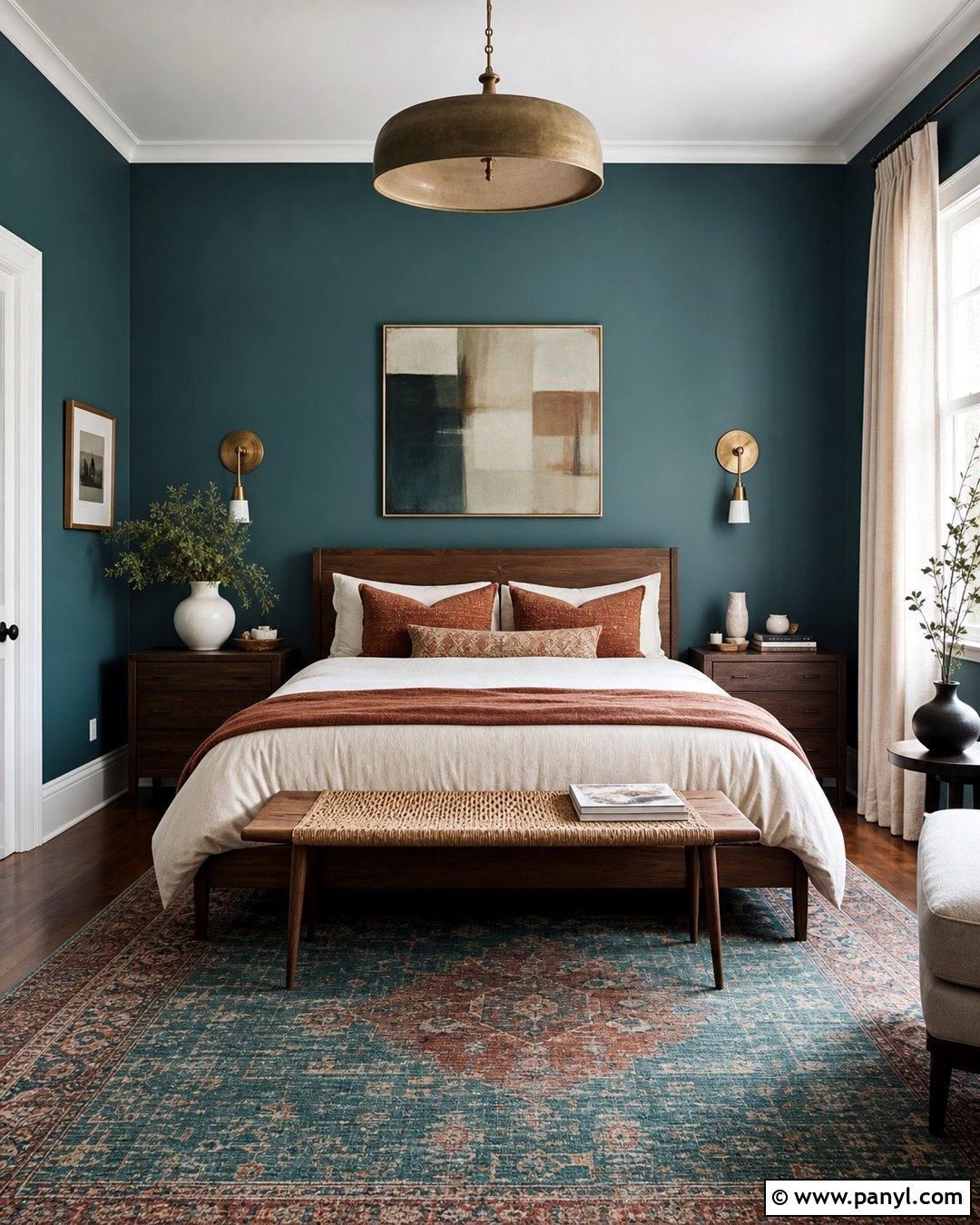 Muted Teal Bedroom Walls - 30 room wall color ideas bedrooms
