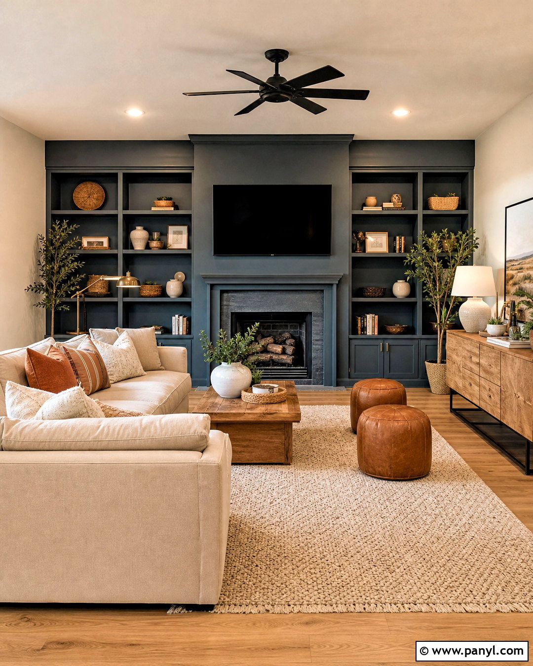 Muted Teal Family Room Accent Wall - 20 family room accent wall paint colors