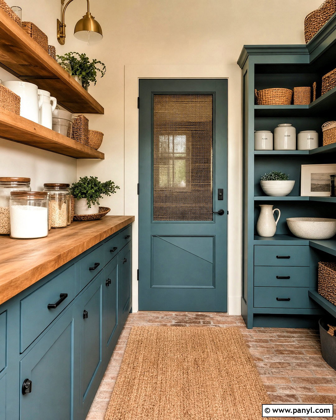 Muted Teal Farmhouse Paint Color - 20 rustic farmhouse paint colors