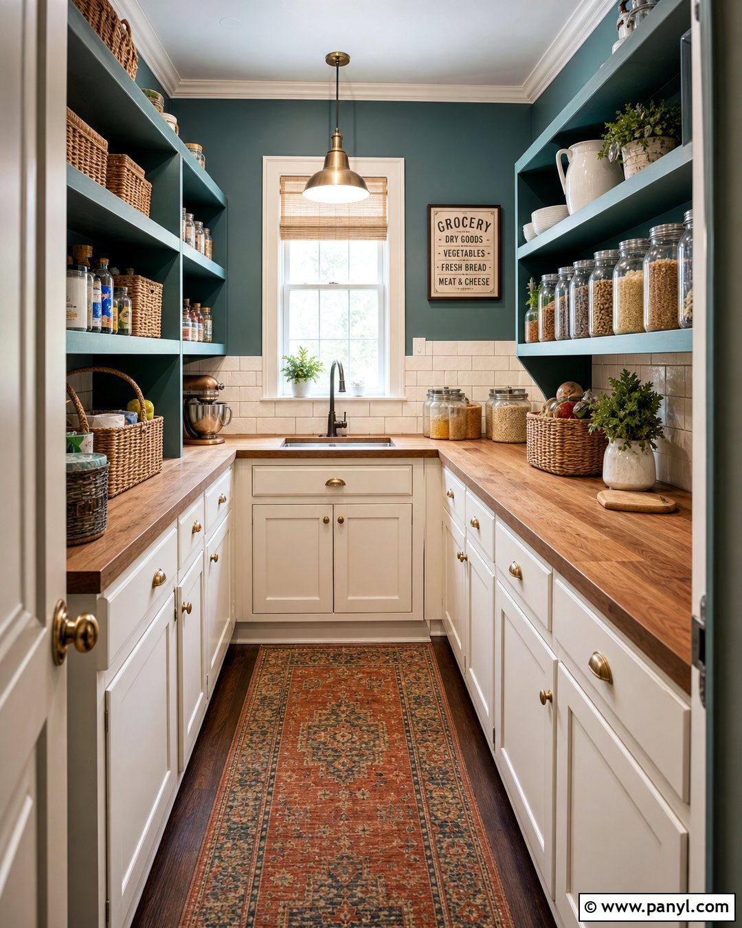 Muted Teal Farmhouse Walls - 35 Farmhouse Wall Colors