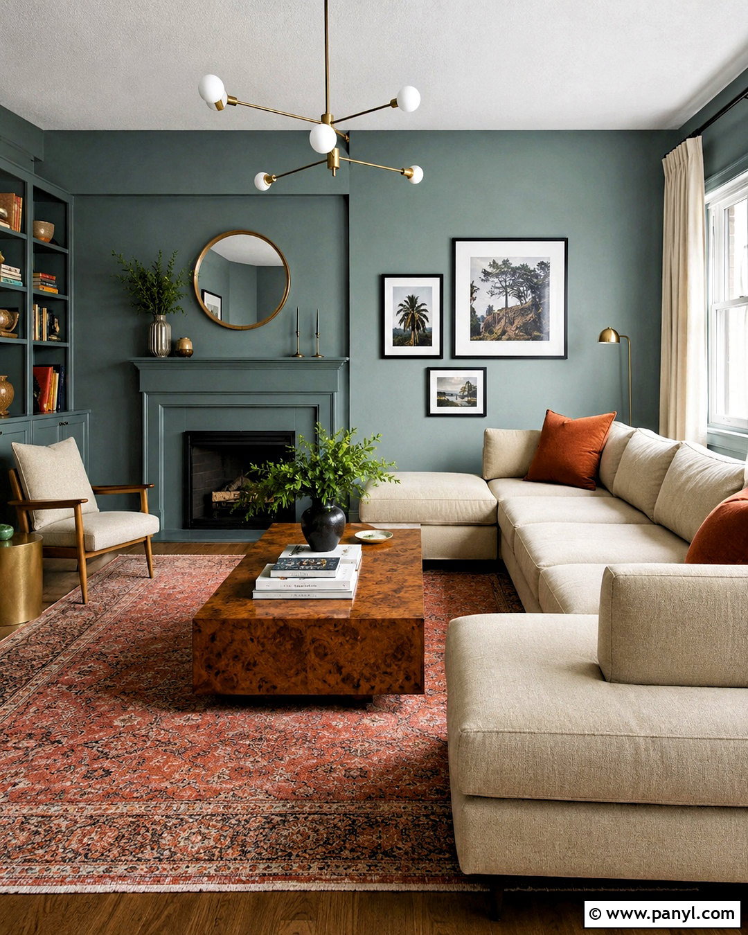 Muted Teal Living Room Paint - 20 living paint color ideas