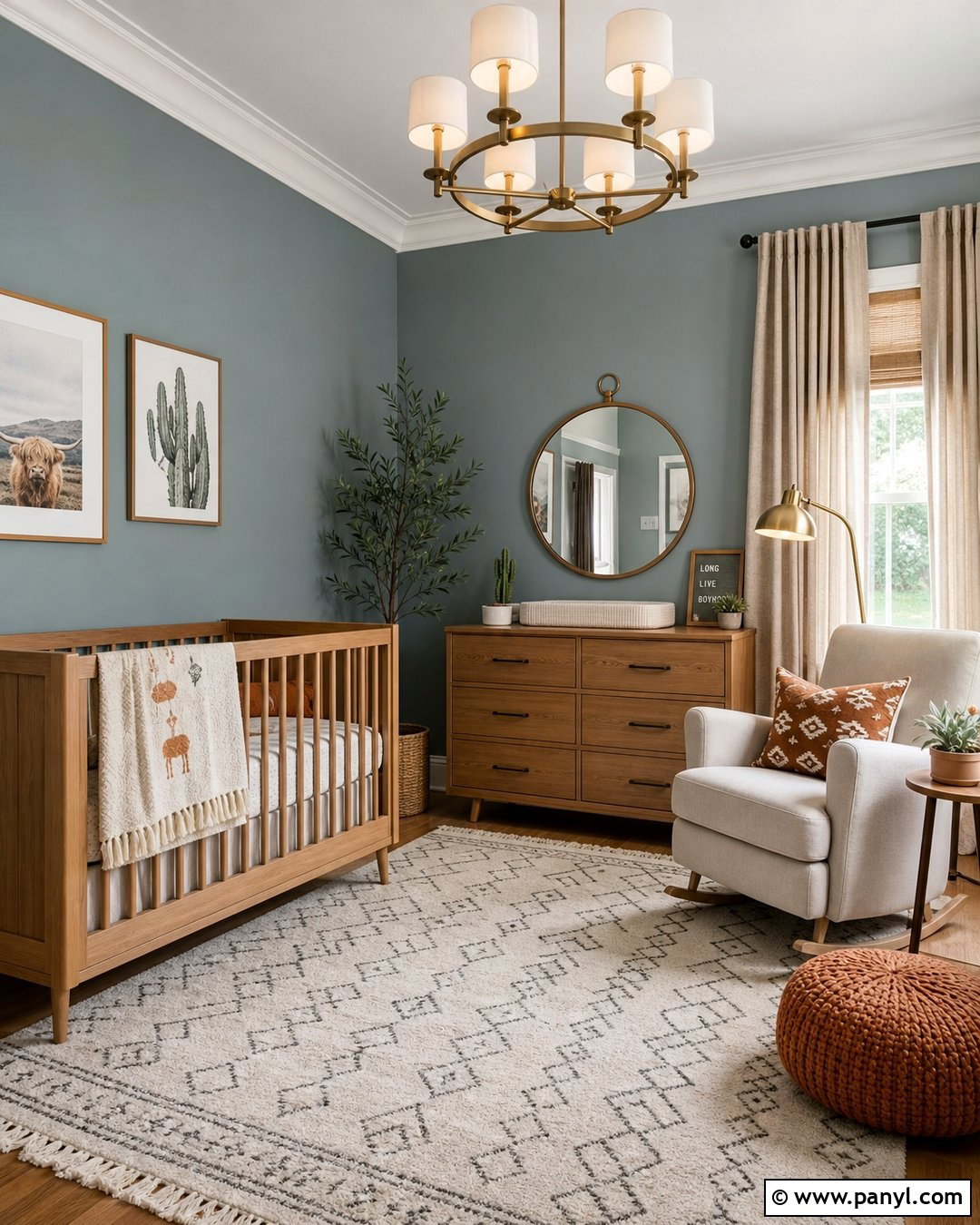Muted Teal Nursery Walls - 30 Nursery Wall Color Ideas