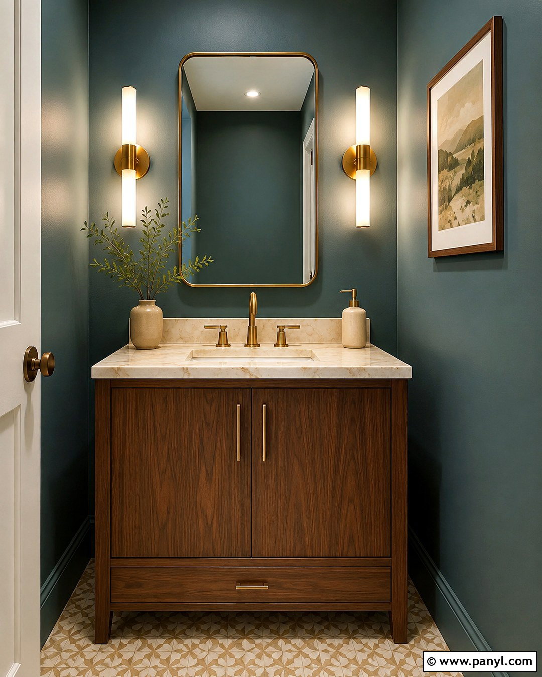 Muted Teal Wall Color - 20 Top Wall Colors
